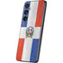 Dominican Republic Flag Distressed Galaxy S25 Skin